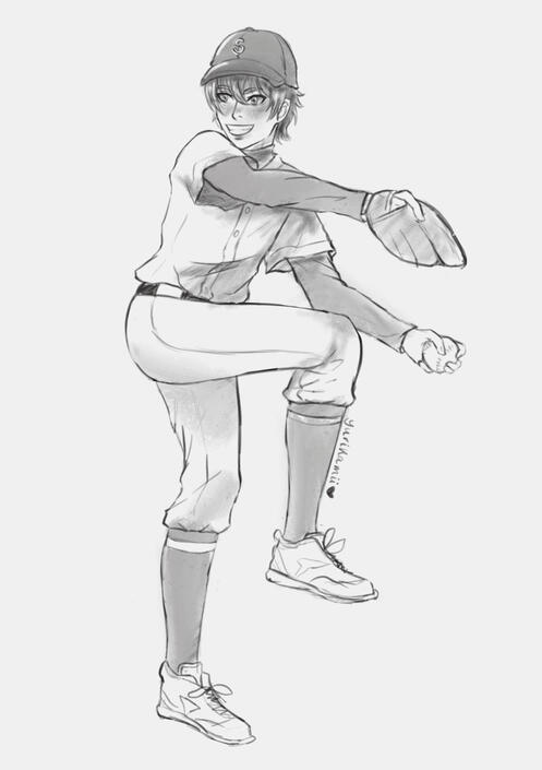 Full Body Sketch Example