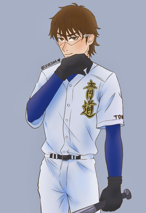 Half Body Simple Color Example